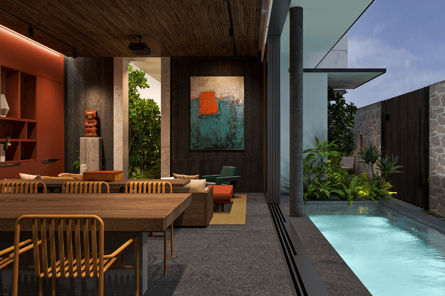 OUT THE REDLINE HOUSE COT.A.RCHITECTS